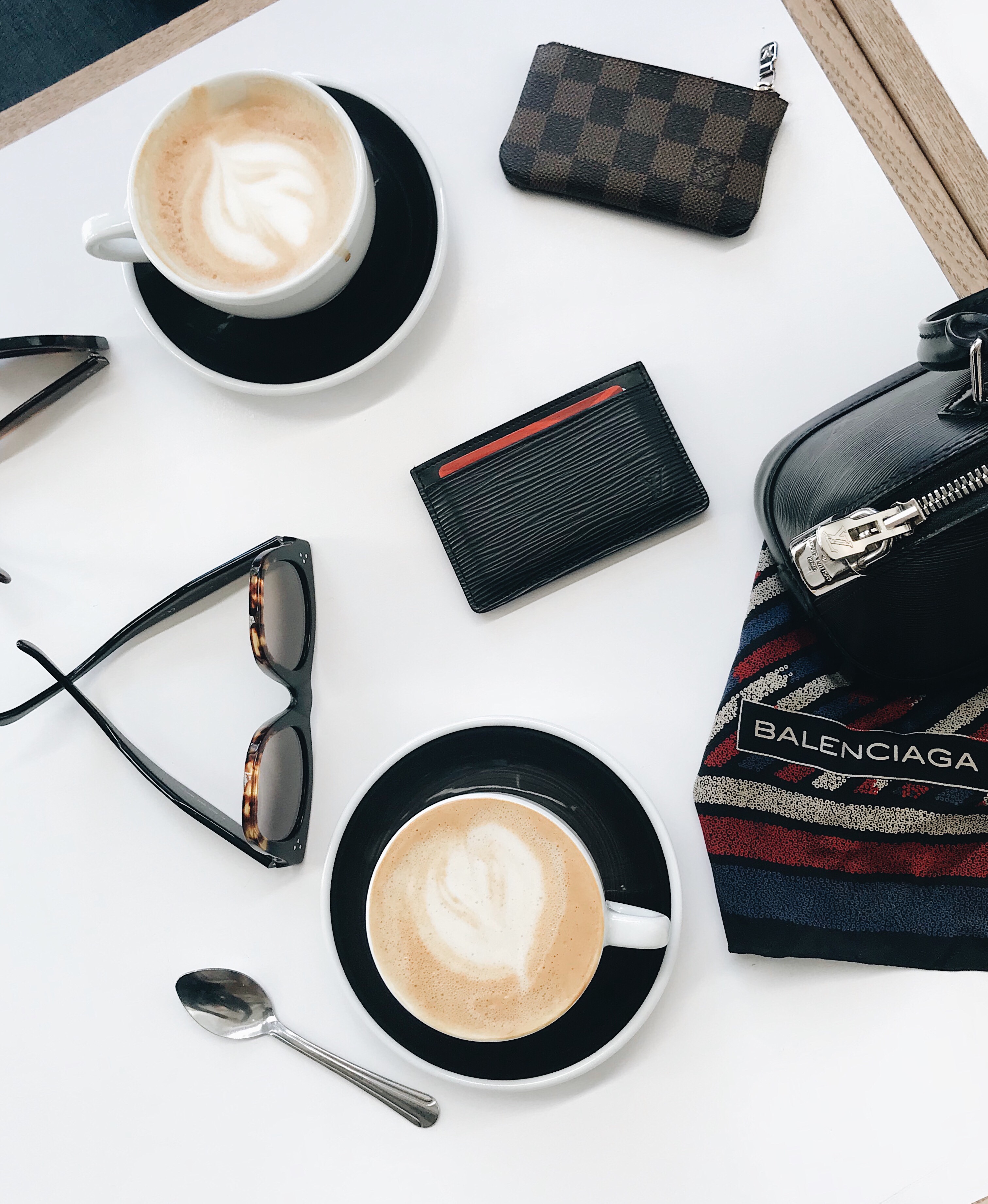Card holder in a small crossbody bag