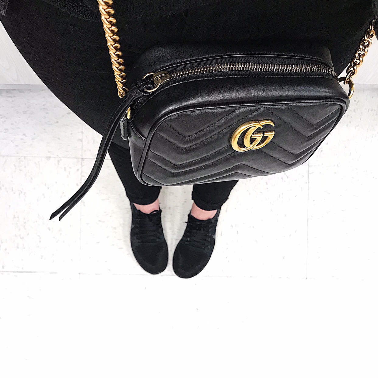 Gucci Marmont Mini Camera Bag with other luxury bags