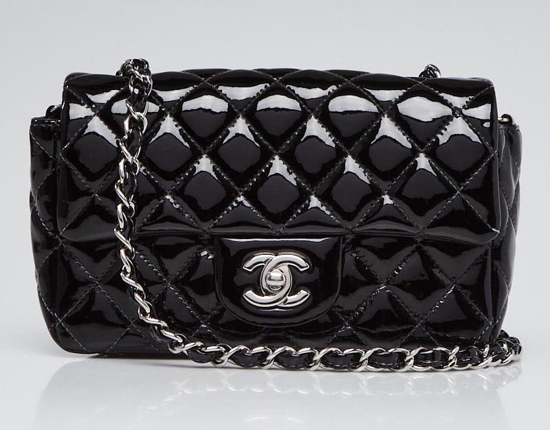 Chanel Black Quilted Patent Leather New Mini Flap Bag.jpg