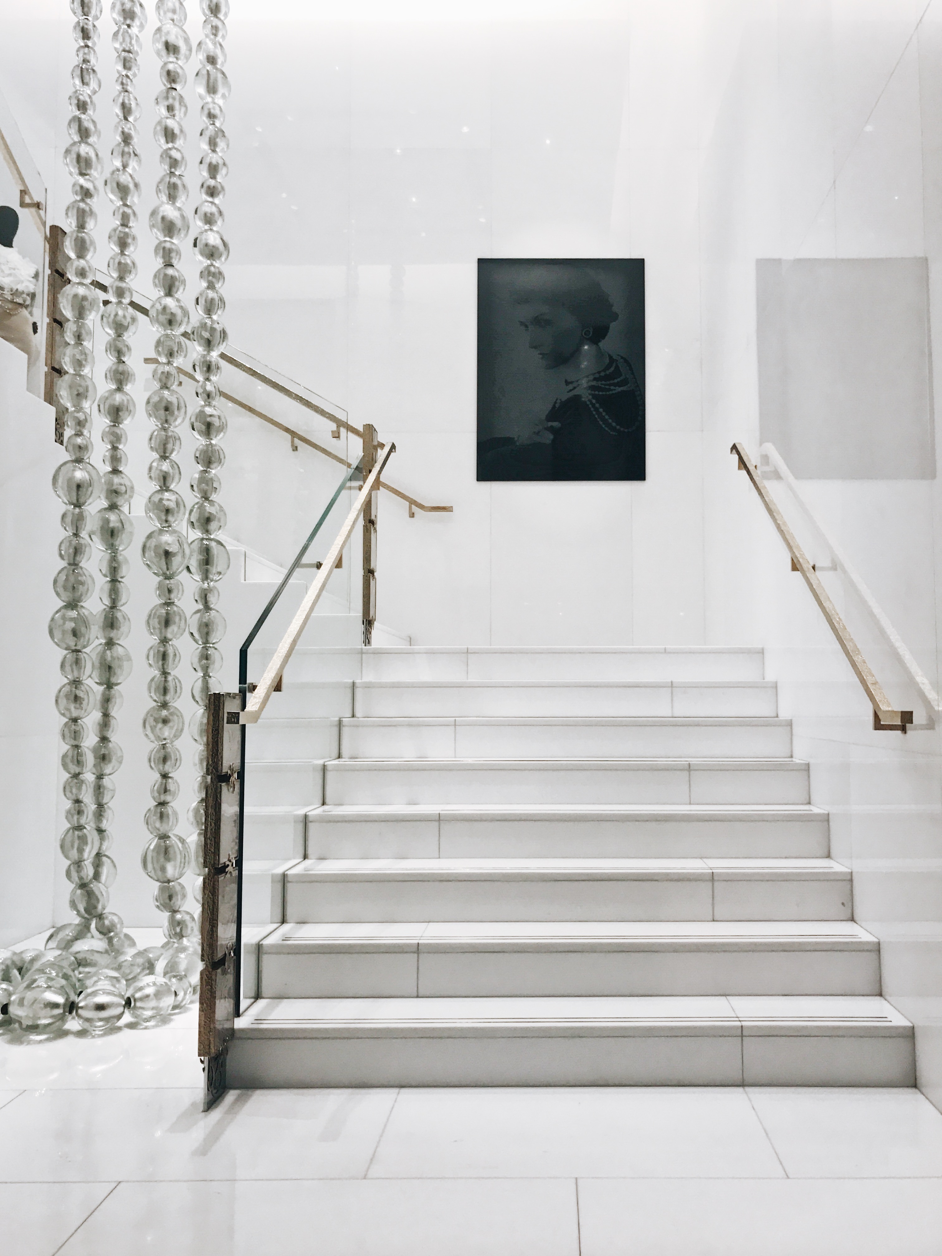 Coco Chanel's staircase at Rue Cambon
