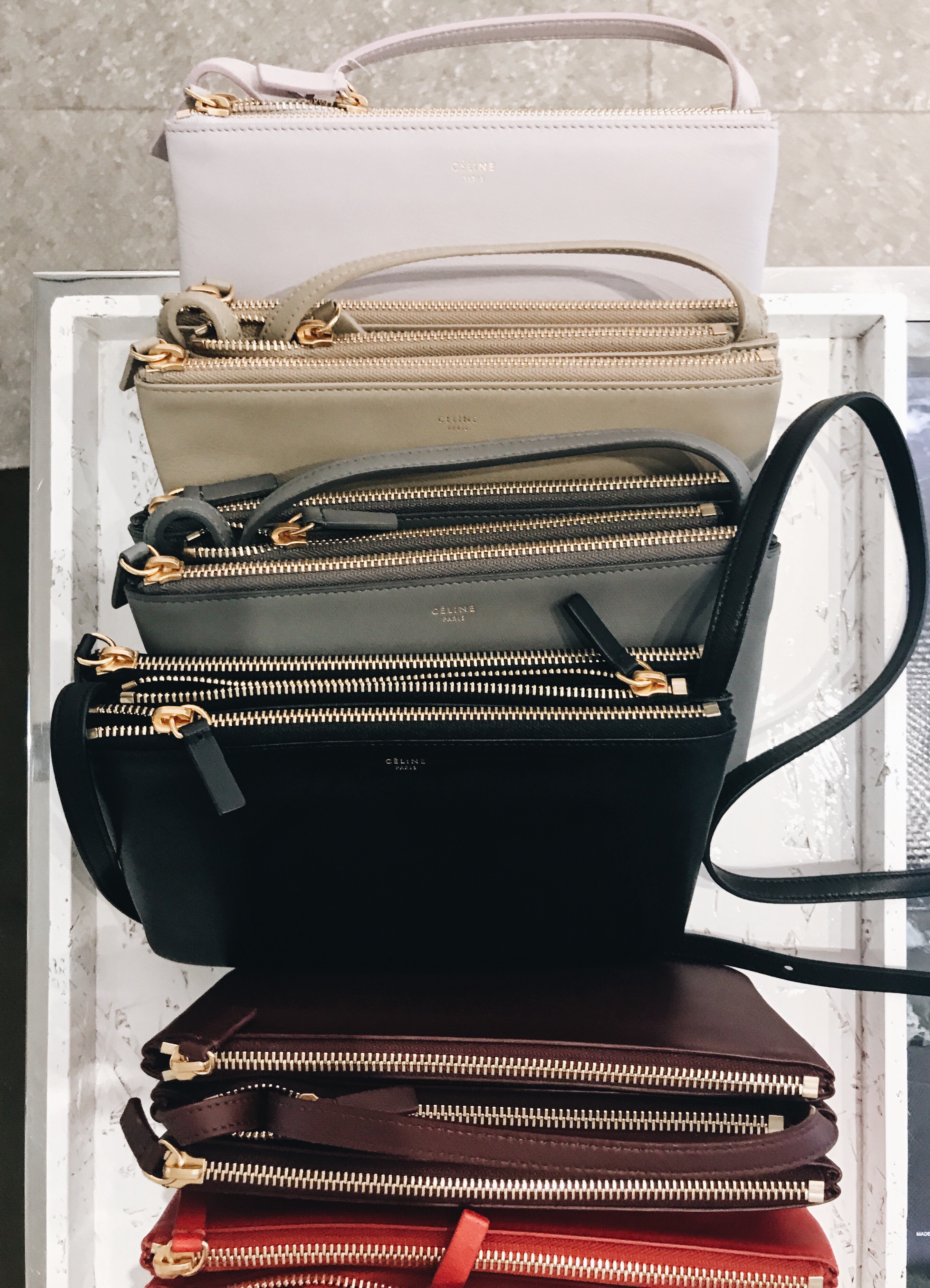 Celine Trio Crossbody Bag Collection