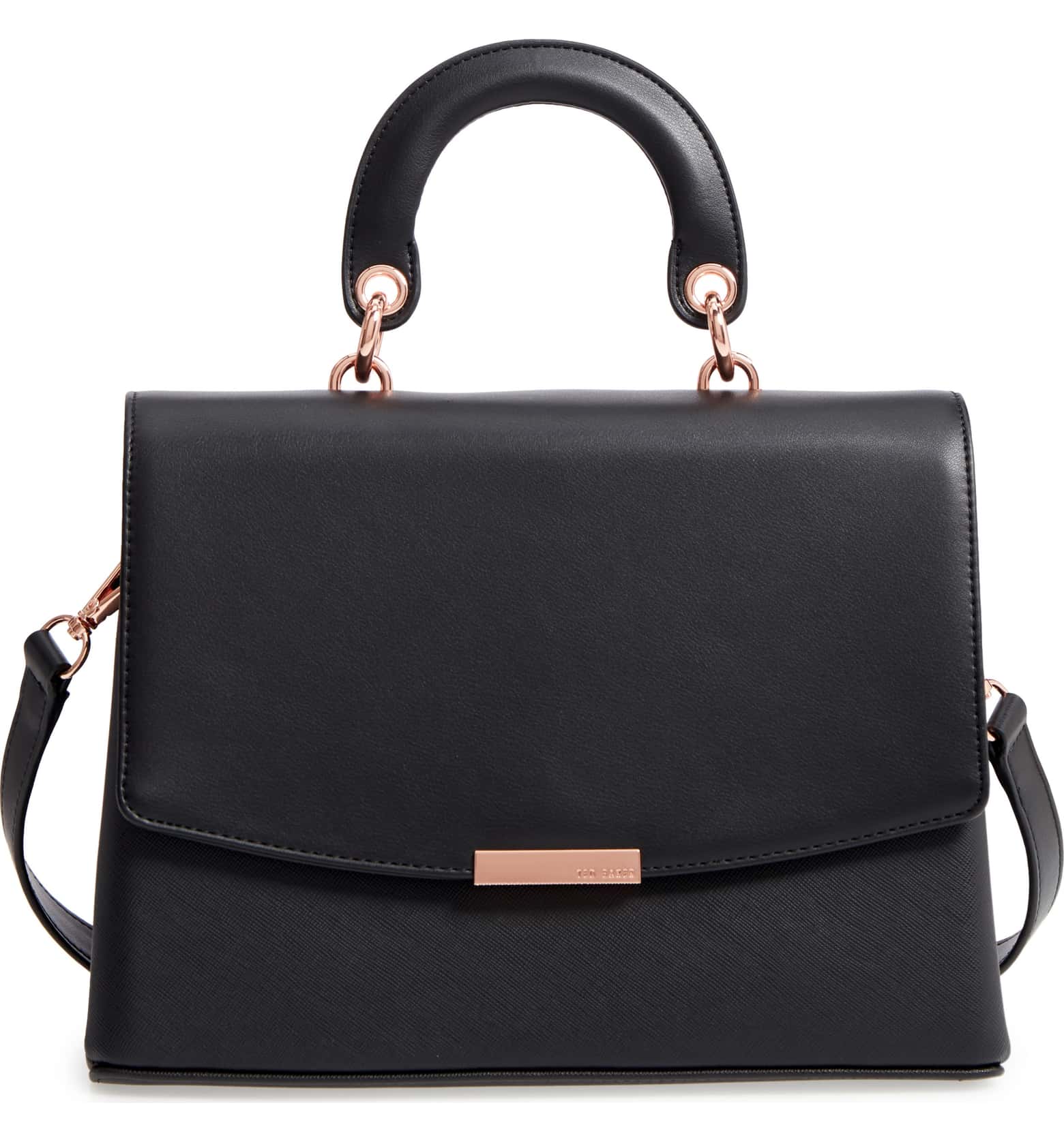 Ted Baker London Keiira Lady Bag Faux Leather Top Handle Satchel Bag