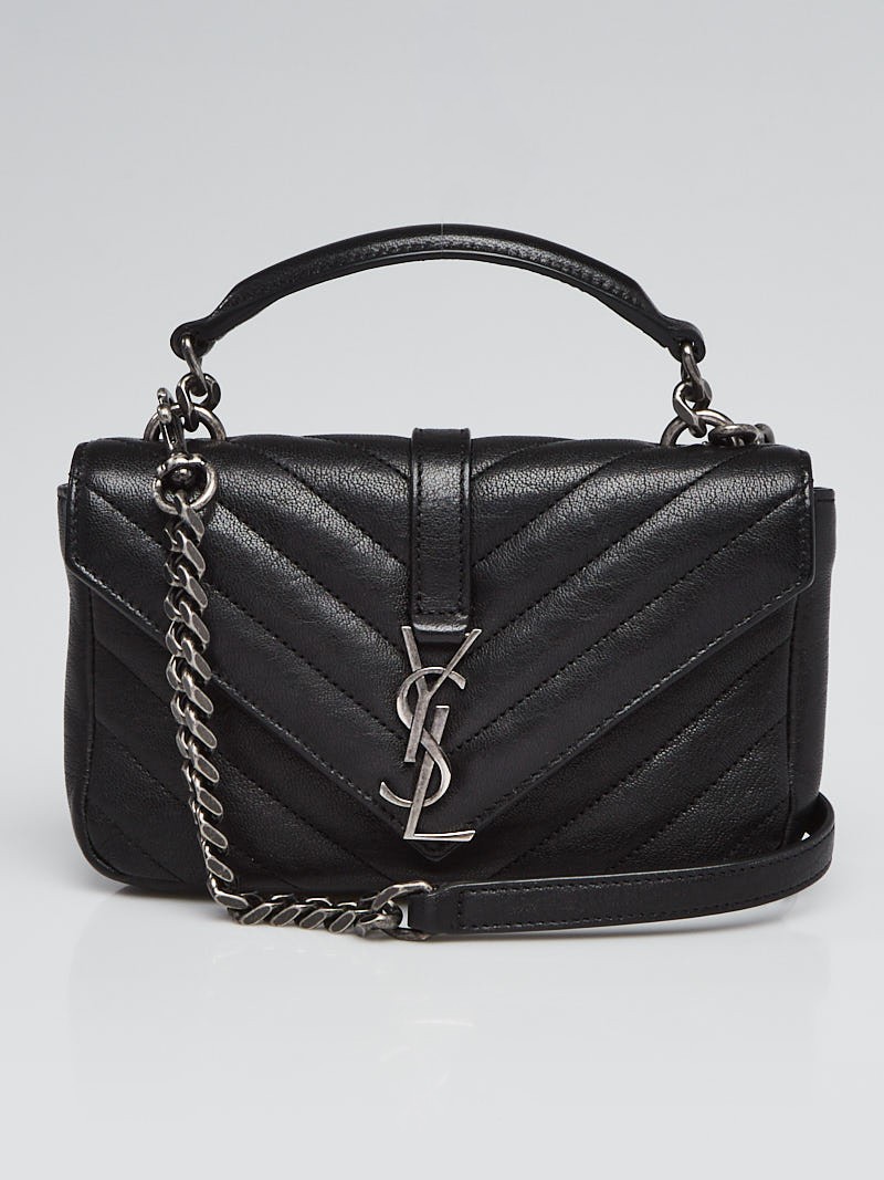 Bag Crush: Saint Laurent Chevron Monogram College Chain Wallet&nbsp;Bag