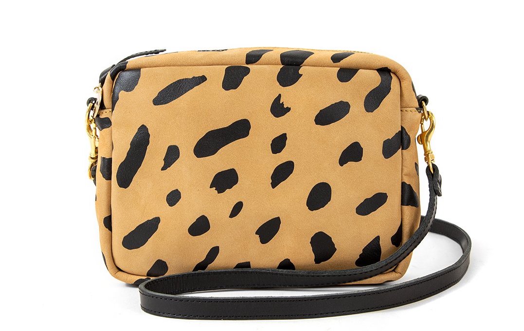 Clare V Jaguar Print Midi Sac Camera Bag Camera Bag Under $500