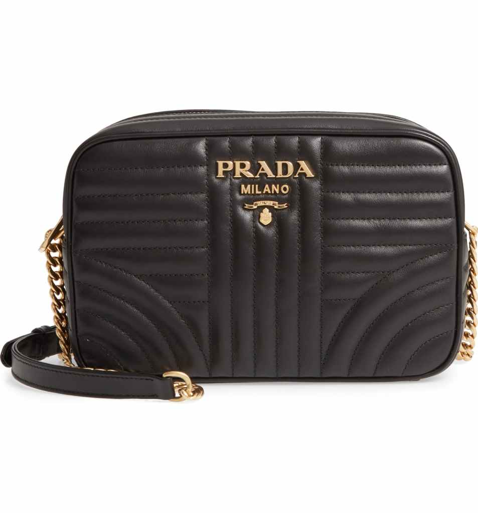 Prada Quilted Leather Camera Bag