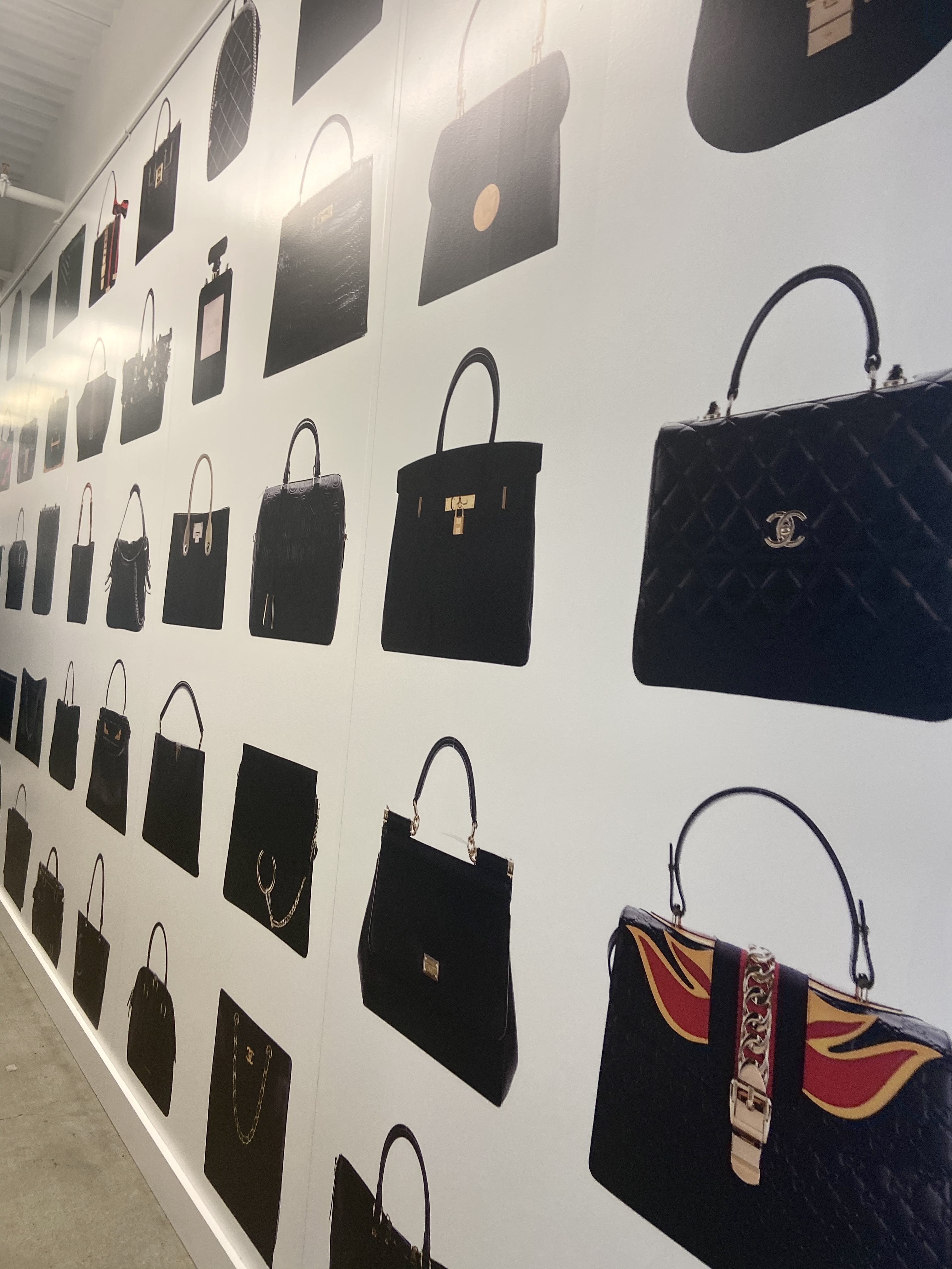 Authentication station at Fashionphile