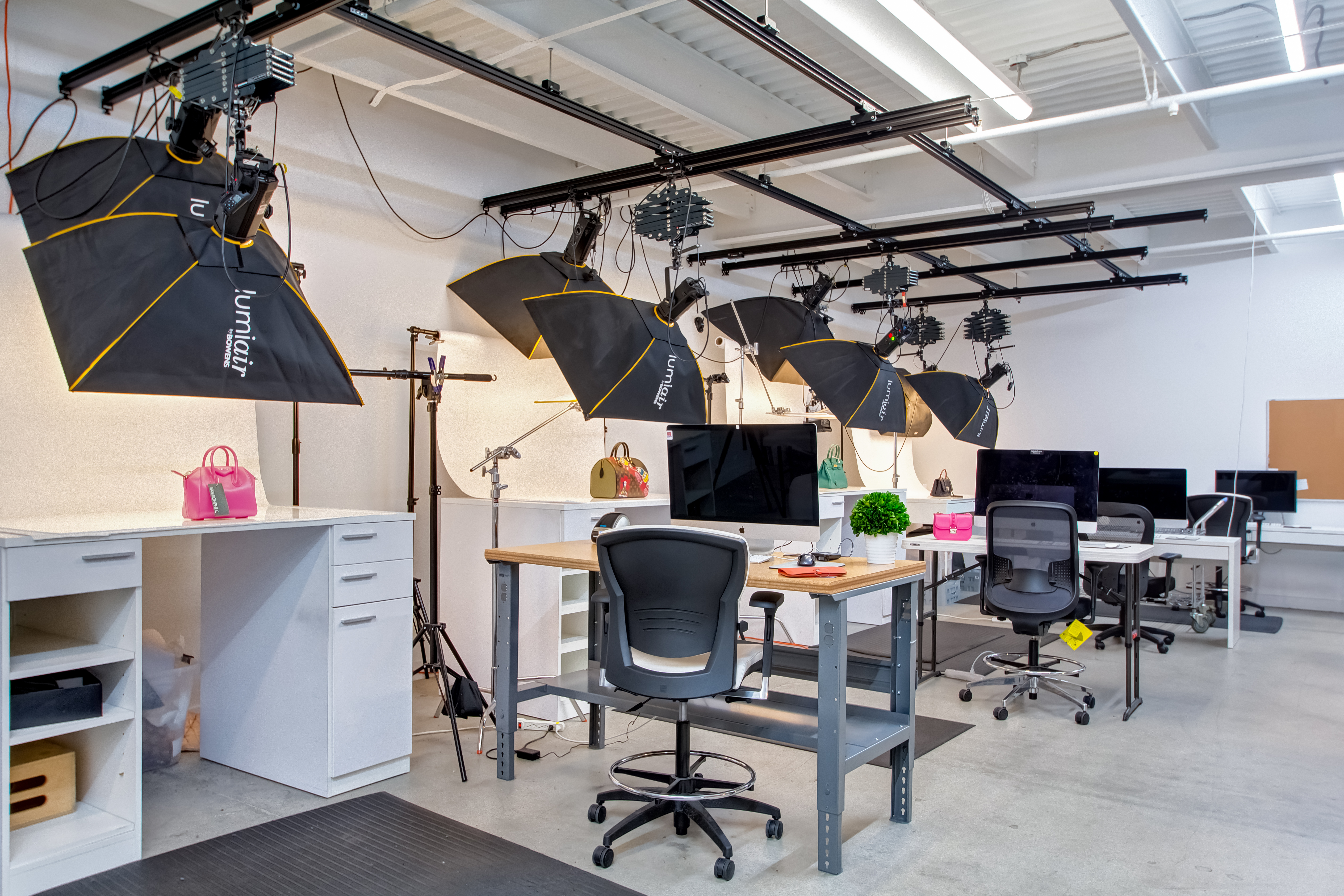 Fashionphile photography studio